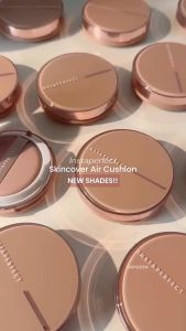 Instaperfect Skincover Air Cushion SPF 50++++ 11g - Make Up Cushion Foundation Semi Matte Finish (Real Skin Buildable Coverage Transferproof Non Comedogenic)