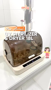 EMILY UV Sterillizer & Dryer 18L 210W / Alat Steril Pengering Botol Susu Dot Peralatan Bayi