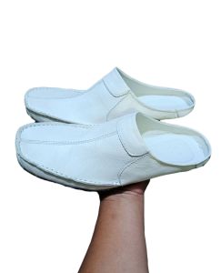 sepatu sendal sepatu bustong kulit warna tan