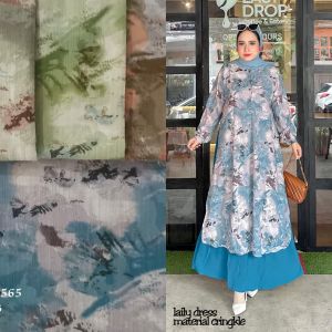 gamis model terbaru  bahan dari kringkel bangkok jahitan rapih dan kuat bahannya adem tebal dan tidak nerawang bisa bayar ditempat seluruh Indonesia