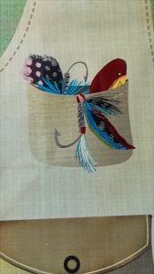 Isi 1 Paper Bag / Tas Kertas Bentuk Koper Motif Lucu Peralatan Memancing Kualitas Ekspor untuk Pesta Ulang Tahun Souvenir Kado