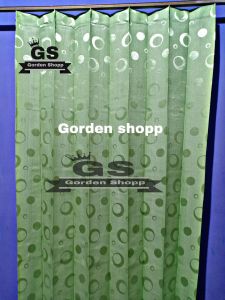 Gorden Plisket Model Cantolan Kawat S Motif Polkadot Tirai Murah