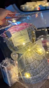 พร้อมกล่อง ดอกกุหลาบ กุหลาบสบู่ ของขวัญวาเลนไทน์ ช่อกุหลาบ กุหลาบวาเลนไทน์ ของขวัญ พร้อมส่ง