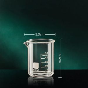 50-1000ml High Borosilicate Glass Measuring Cup Kitchen Tool Baking Measuring Cups Clear Scale Cup Laboratory Transparent Beaker
