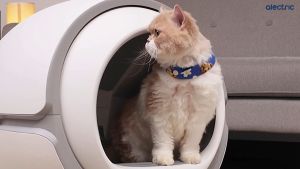 Alectric Pet Smart Cat Litter Box ห้องน้ำแมวอัจฉริยะ เชื่อมแอปฯได้ พร้อมระบบฆ่าเชื้อ รุ่น LB1