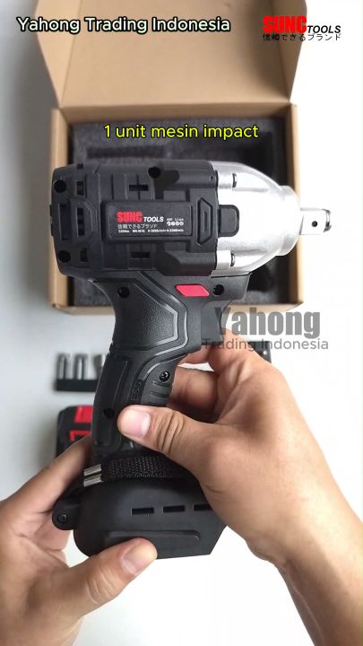 Mesin Impact Wrench Impact Baterai Cordless 48F SUNC TOOLS