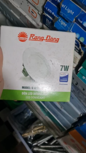 Led âm trần 7w/90 tròn Rạng Đông - Led âm trần 9W tròn đổi màu Rạng Đông