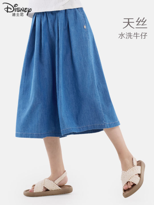 Disney%20%7C%20Summer%20Light%20Wide-leg%20Tencel%20Jeans%20Shorts%20for%20Children%20-%20Image%202