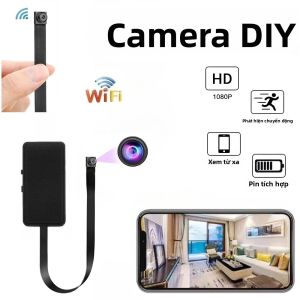 Camera Mini HD 1080P WiFi Thể Thao DV Máy Quay Phim Không Dây Di Động DVR Với Chế Độ Xem Từ Xa P2P Mô-đun Tự Làm Đầu Ghi Hình