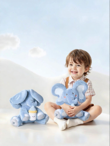 NUBILUBI | Interactive Elephant Toy for Newborn to 1 Year Olds