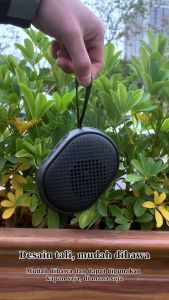 Portabel Speaker Bluetooth Super Bass Nirkabel TWS Salon Murah Mini USB Radio Dengan Tali Spiker