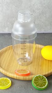 SUBTLEเชคเกอร์ พลาสติกแก้วเชคค็อกเทล Cocktail Shaker Mixer 350ml/500ml/700ml อุปกรณ์บาร์เทนเดอร์ Cocktail Shaker