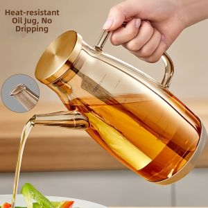 Heat Resistant Oil Bottle Non-stick and Leakproof