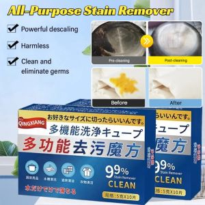 [Newly Developed by Japanese Doctors] All-Purpose Stain Remover Kitchen Bathroom Powerful Cleaning Tablets 万能去污剂