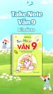 Sách - Take note Văn 9! (có lò xo) Biên soạn theo chương trình SGK mới nhất - Nguyễn Quốc Khánh