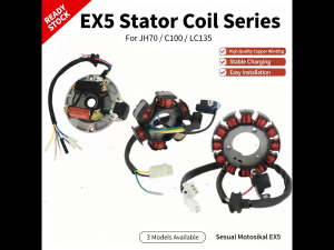 Stator Coil For EX5 JH70 C100 LC135 Motorcycle Magneto Coil Copper Winding Replacement Spare Part