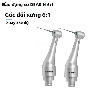 Đầu Góc Siêu Nhỏ 6:1 Dùng Cho Động Cơ Endo Tương Thích Với Dụng Cụ Cầm Tay Bằng Kim Loại Woodpecker