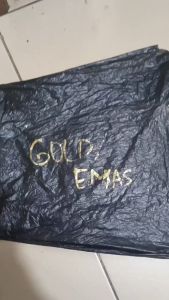 Tinta Permanen Gold Emas Tonta QalamNaf Permanen Gold 100ml