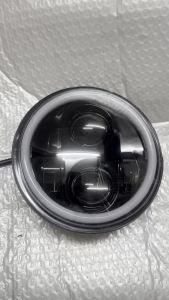 5.75 Inch LED Motorcycle Headlight Projector Lens Faro Moto For LED 5 3/4 Headlight Round Headlamp Motorcycle