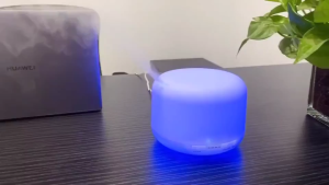 Hodeso 500ML Humidifier with Essential Oil Aroma Diffuser LED Night Light High Low Mist Timer 220V White