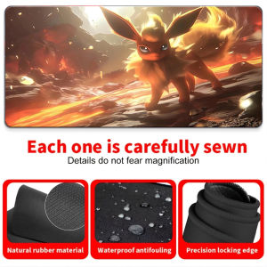 Potdemiel | Chikorita TCG Playmat Non-Slip Washable Gaming Desk Mat
