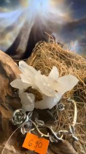 Bụi đá Thạch Anh Lemurian tinh thể pha lê tự nhiên thiên nhiên năng lượng vũ trụ rất cao 690