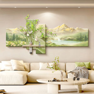 RUIBAHAO | Original Wood Cream Decorative Wall Art