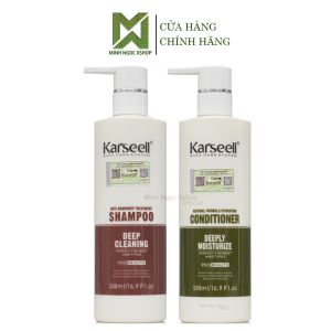 Dầu gội xả mềm mượt chống gàu KARSEELL Maca 500ml chính hãng