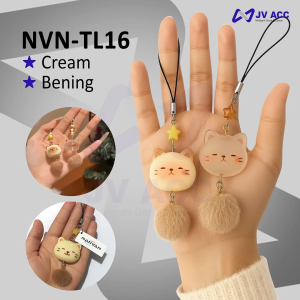 NVN-TL16 TALI HP / KUNCI / TAS RANTAI KARAKTER KUCING LUCU