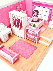 JL 3D Paper Jigsaw Toy For Kids 3D Puzzle Wood House Childrens Early Education Learning Toys