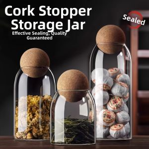 WEVOLA | Food-Grade Borosilicate Glass Storage Jar