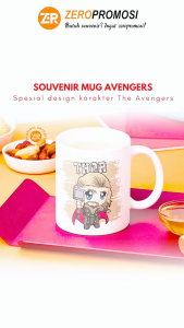Mug Custom The Avengers - Kado Mug Kartun Avengers