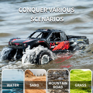 ST[In stock][Original Available]Q156 Amphibious 4WD RC Car 2.4G Off Road Remote Control Cars Waterproof Climbing Vehicle Drift Monster Truck for Kids Toys