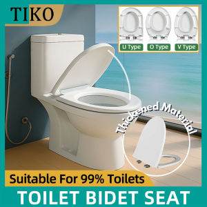 Bidet Toilet Seat Cover Durable Thick Sturdy Silent Slow Close Thickened Toilet Seat V U O Shaped Toilet Cover Durable Easy Installation马桶盖