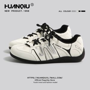 HuanQiu | Breathable Autumn Retro Racing Sneakers