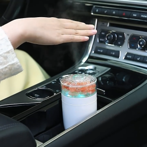 panasonic New salt lamp humidifier home car wireless Himalayan salt mine mini colorful atmosphere