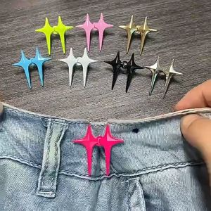 SHOPHOME - Kancing Pengait Pengecil Celana Jeans Lingkar Pinggang Kebesaran Longgar Praktis BRS08