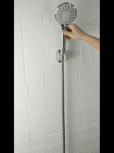 ฝักบัว ชุดฝักบัวอาบน้ำABSคุณภาพดี สามารถปรับน้ำได้ 5 ระดับ