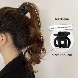 Golden Morning Same Style Anti-Hair Loss Mini Tweezers for High Tail Wave Clip Fixation Hair Pin Women Shark Clip Hair Accessories