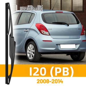 Hyundai I20 PB 2008-2014 Kính Chắn Gió Phía Sau Lưỡi Gạt Nước Cửa Sau Cửa Sổ Gạt Nước Cao Su Màu Đen Phụ Kiện Để Bảo Dưỡng Ô Tô