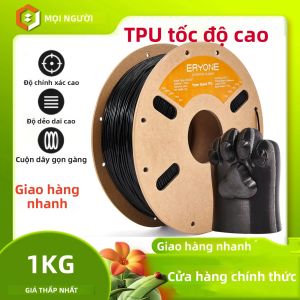 ERYONE 1kg TPU Hyper Speed 95A Dây Tóc In 3D Nhiều Màu Đường Kính 175mm Tốc Độ In Tối Đa 300mm/s Cho Khả Năng Tương Thích Màn Hình LCD
