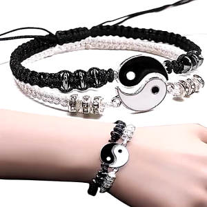 2pc Couple Bracelet Friendship Best Friend bracelets Tai Chi Necklace Bracelet Sets Gifts Holiday