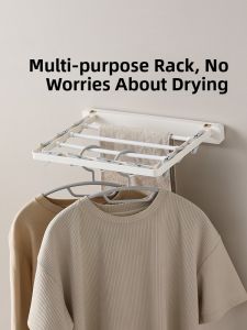 FaSoLa | Multi-Clip Wall-Mounted Underwear Drying Rack
