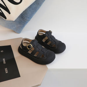 Dép Da Thật Cho Trẻ Em Dép Đi Biển Hở Mũi Mùa Hè Phong Cách Mới Cho Bé Trai Và Bé Gái Dép Đế Mềm Dép Đi Biển Thời Trang