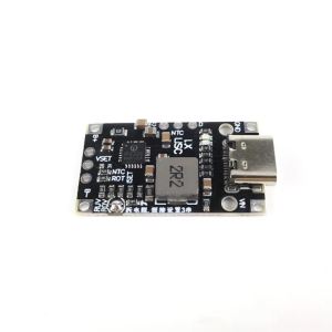 Type-C USB 2S 3S Li-ion Battery Charger Module 15W with Balance QC Fast Charge 8.4V 12.6V 1.5A Adjustable Boost Converter