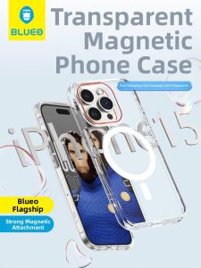 BLUEO | Ultra-Thin Protective Case Magnetic Magsafe Shockproof Anti-yellowing iPhone