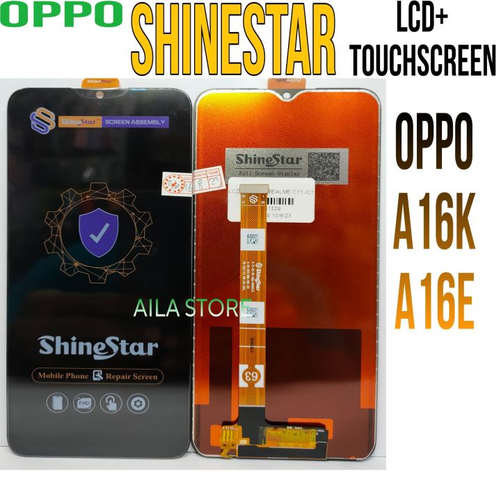 LCD OPPO A16K/A16E ORIGINAL SHINESTAR FULLSET