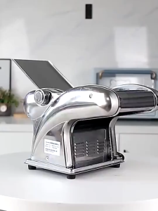 Pasta Maker Machine Electric Noodle Maker Dough Press Machine Stainless Steel Noodle Press Household