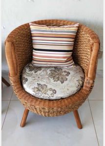 Real Rattan Furniture Balcony Table and Chair Rattan Chair Tea Table Three-Piece Set Rattan Leisure Rattan Chair Rattan Couch