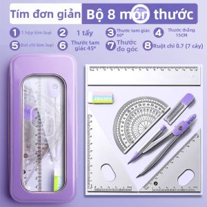 JIFANPAUL | Bộ Thước Học Sinh và Vẽ Bản Thảo